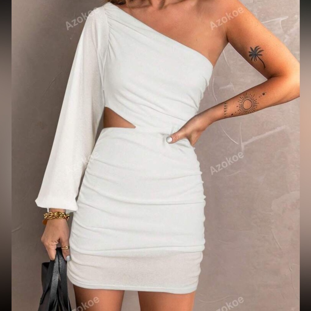 NWOT One Shoulder Dress